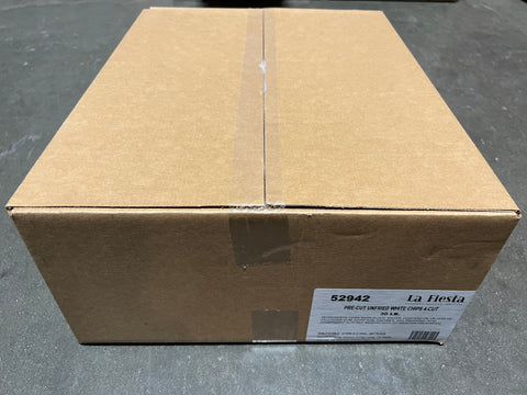 52942 30 lbs Pre Cut Unfried White Chips 4-Cut