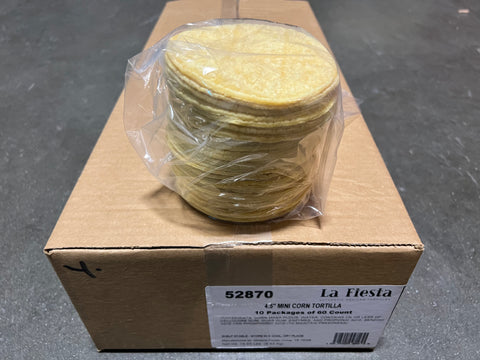 52870 4.5" Yellow Corn 1p/60ct