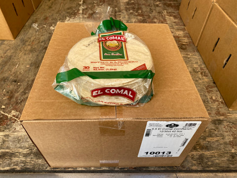 6.5" El Comal Ranchero White Corn 1p/30ct