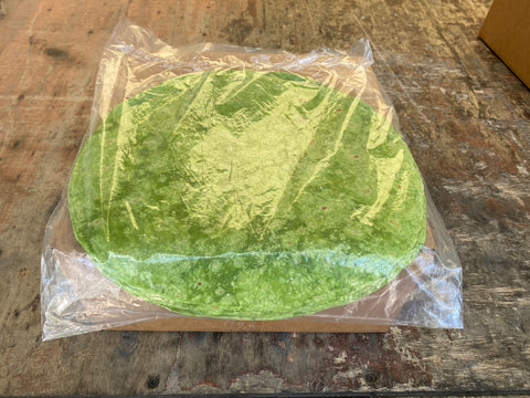 SPT14 14" Spinach Wrap 1p/12Ct